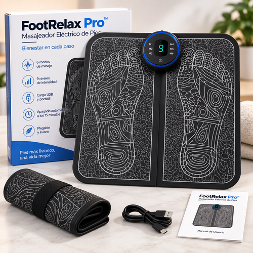 FootRelax Pro™ – Masajeador Eléctrico de Pies