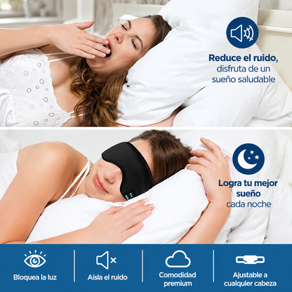 DreamSound™ – Antifaz Bluetooth Recargable.