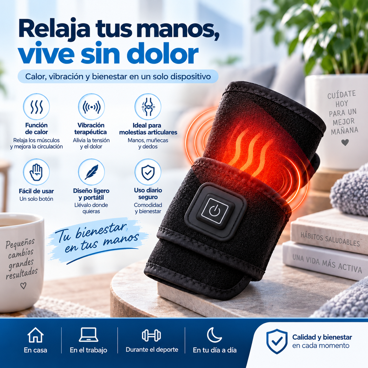 ThermoWrist – Muñequera Térmica de Compresión