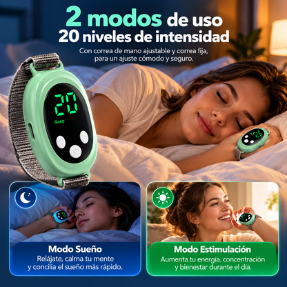 🌙 SleepCalm Pro™ – Dispositivo Inteligente de Relajación para Dormir