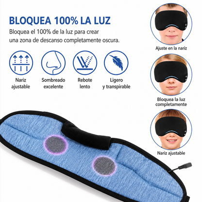 DreamSound™ – Antifaz Bluetooth Recargable.