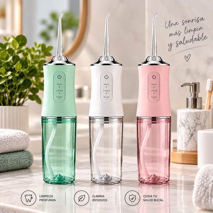 FreshSmile Pro™ – Irrigador Bucal de Limpieza Profunda