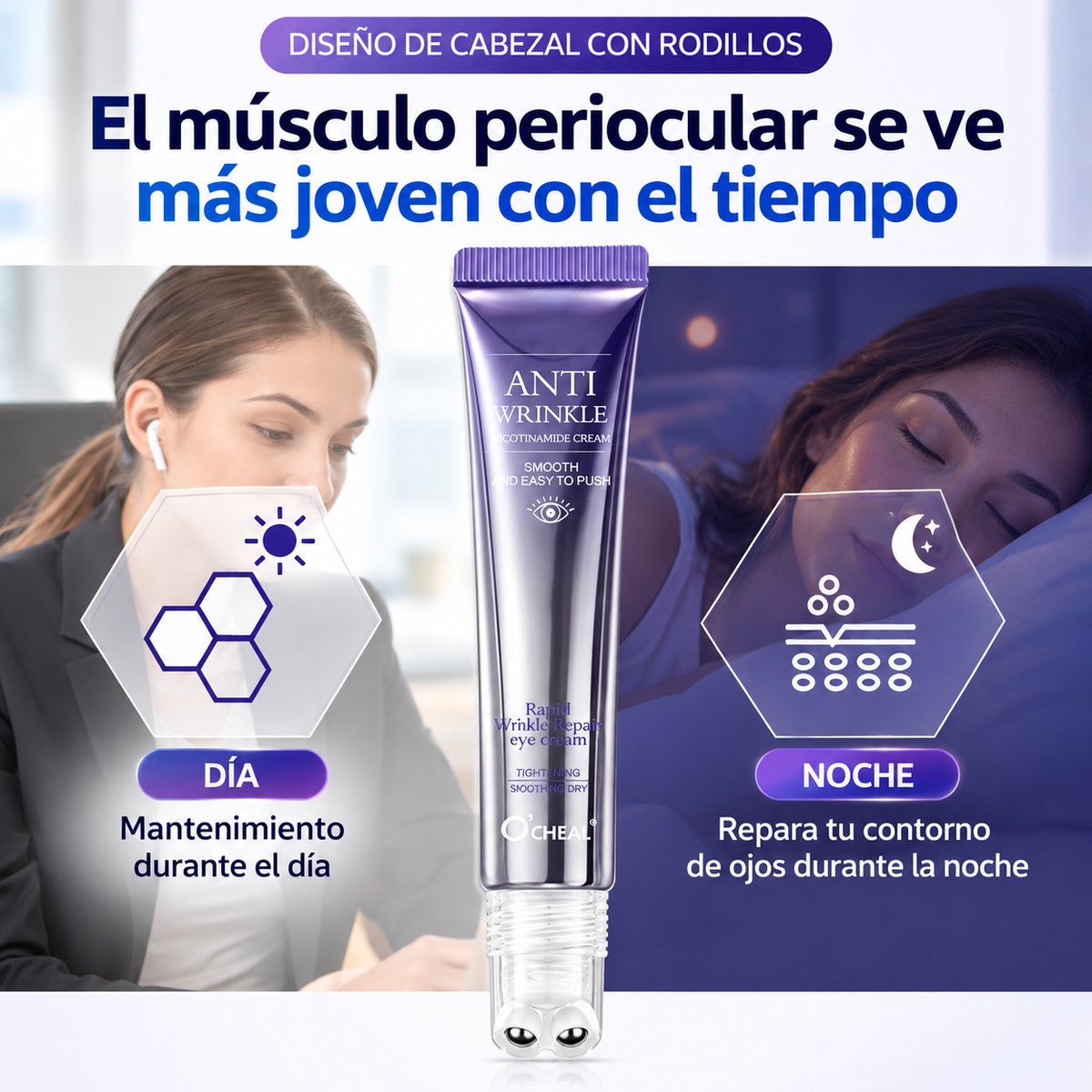 EyeRevive Pro™ – Contorno de Ojos Revitalizante