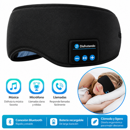 DreamSound™ – Antifaz Bluetooth Recargable.