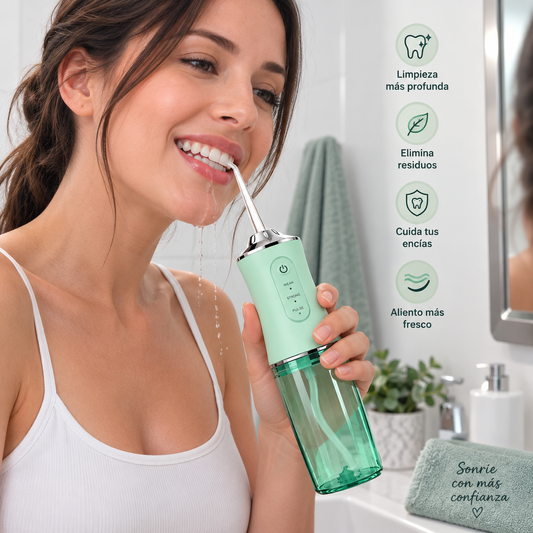 FreshSmile Pro™ – Irrigador Bucal de Limpieza Profunda