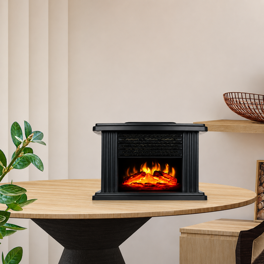 🔥 Mini Chimenea Eléctrica Portátil