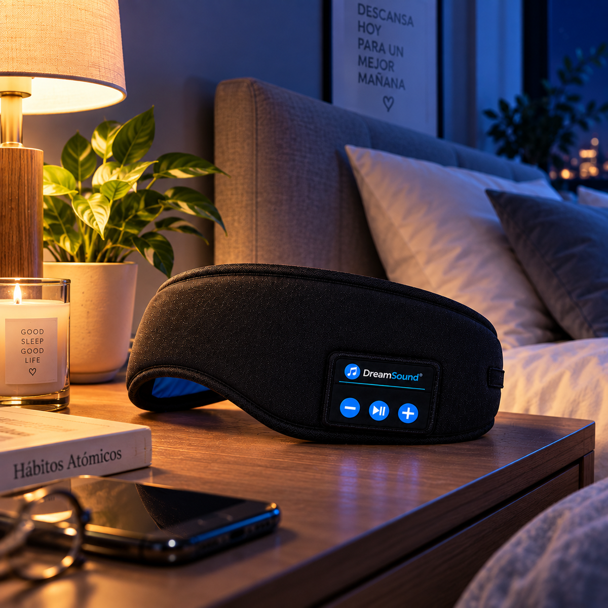 DreamSound™ – Antifaz Bluetooth Recargable