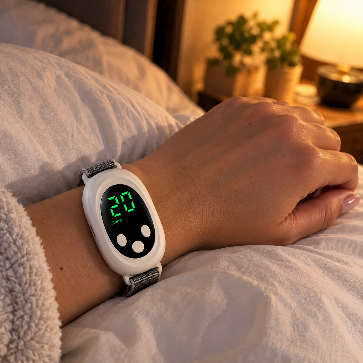 🌙 SleepCalm Pro™ – Dispositivo Inteligente de Relajación para Dormir